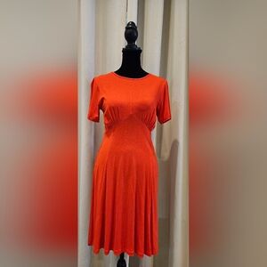 Asos red stretch dress. Size 8